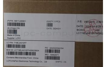 Lenovo 5M11L60951 MECH_ASM FRU KB CCV LA SPA UK BL (LTN)BK