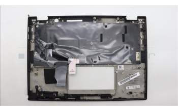 Lenovo 5M11L64082 C-Cover with keyboard, Belgian, Black, Backlight, UK