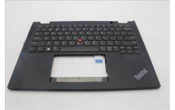 Lenovo 5M11L64099 MECH_ASM KBD W C ENG BKLT CHY US BK
