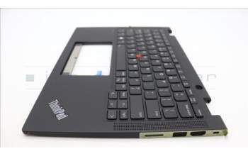 Lenovo 5M11L64106 MECH_ASM KBD W C EURO ENG BKLT LTN US BK