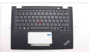 Lenovo 5M11L64220 C-Cover with keyboard,US English Euro,Black,Backlight,WWAN