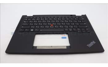 Lenovo 5M11L64268 C-Cover with keyboard, Russian, Black, Backlight, WWAN, US