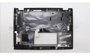 Lenovo 5M11L64289 C-Cover with keyboard, Turkish, Black, Backlight, WWAN, UK