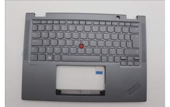 Lenovo 5M11L64772 C-Cover with keyboard, UK English, Grey, Backlight, WWAN, UK