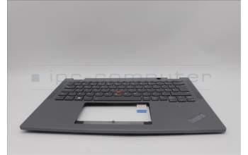 Lenovo 5M11L64772 C-Cover with keyboard, UK English, Grey, Backlight, WWAN, UK