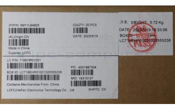 Lenovo 5M11L64825 MECH_ASM FRU KT4D0_B_COVER_IR_ASSY