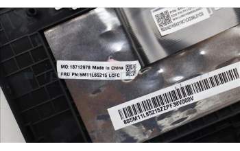 Lenovo 5M11L65215 MECH_ASM FRU KB CCV GER BL(CHY) UK BK