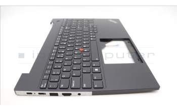 Lenovo 5M11L65332 MECH_ASM FRU KBCCV EURO ENG BL(LTN)USBK