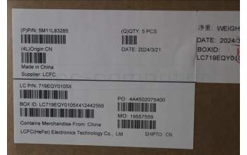 Lenovo 5M11L83285 MECH_ASM KBDBZL,ITA,WL,BK/BZ,SRX