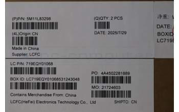 Lenovo 5M11L83298 MECH_ASM KBDBZL,TC,WL,BK/BZ,SRX