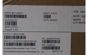 Lenovo 5M11L83371 MECH_ASM KBDBZL,SPA,WW,BK/BZ,SRX