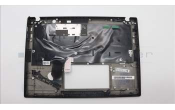 Lenovo 5M11L85917 C-Cover with keyboard, US English Euro, Black, Backlight, US