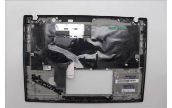 Lenovo 5M11L86016 C-Cover with keyboard, Portuguese, Black, Backlight, UK