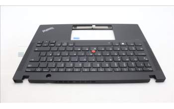 Lenovo 5M11L86040 C-Cover with keyboard, Swedish/Finnish, Black, Backlight, UK