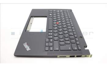 Lenovo 5M11L86113 C-Cover with keyboard, Bulgarian, Black, Backlight, WWAN, UK