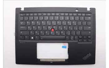Lenovo 5M11L86181 C-Cover with keyboard, Hebrew, Black, Backlight, WWAN, US