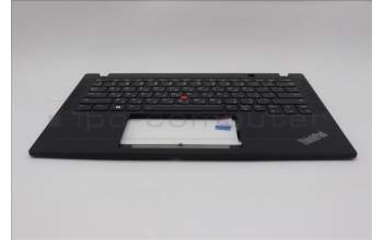 Lenovo 5M11L86181 C-Cover with keyboard, Hebrew, Black, Backlight, WWAN, US