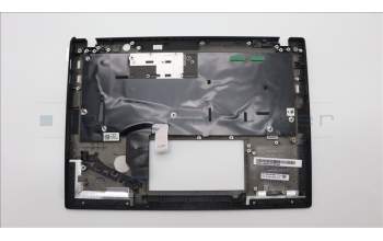 Lenovo 5M11L86237 C-Cover with keyboard, Norwegian, Black, Backlight, WWAN, UK