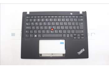 Lenovo 5M11L86249 C-Cover with keyboard, Portuguese, Black, Backlight, WWAN, UK