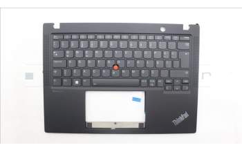 Lenovo 5M11L86298 C-Cover with keyboard, Turkish, Black, Backlight, WWAN, UK