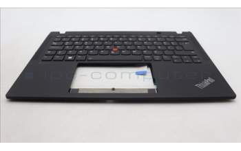 Lenovo 5M11L86298 C-Cover with keyboard, Turkish, Black, Backlight, WWAN, UK