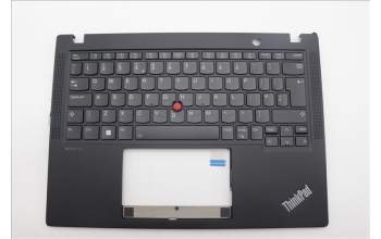 Lenovo 5M11L86308 C-Cover with keyboard,UK English,Black,Backlight,WWAN