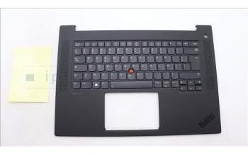 Lenovo 5M11L88781 C-Cover with keyboard, French, Backlight, No WWAN, US