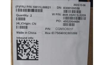 Lenovo 5M11L88821 MECH_ASM WW C-Cvr+GRE KB ASM,CHY