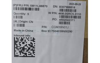 Lenovo 5M11L88870 MECH_ASM NoWW C-Cvr+RUS KB ASM,LTN