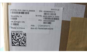 Lenovo 5M11L89005 MECH_ASM NoWW C-Cvr+GER KB ASM,SRX