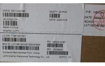 Lenovo 5M11L92796 MECH_ASM FRU MECH_ASM Power BRK W/FPR BK