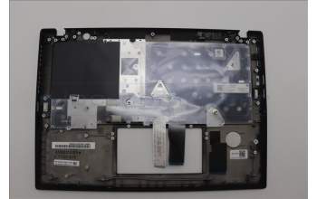 Lenovo 5M11L92810 C-Cover with keyboard, Brazil Portuguese, Black, Backlight, UK