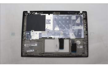 Lenovo 5M11L92836 C-Cover with keyboard, Estonian, Black, Backlight, UK