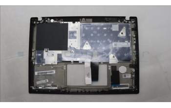 Lenovo 5M11L92960 C-Cover with keyboard, Belgian, Black, Backlight, WWAN, UK