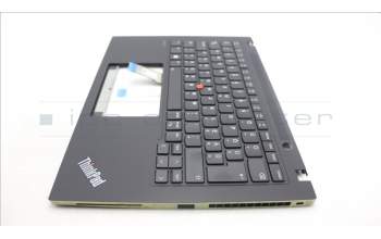 Lenovo 5M11L93014 C-Cover with keyboard, Hungarian, Black, Backlight, WWAN, UK
