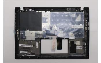 Lenovo 5M11L93026 C-Cover with keyboard, Italian, Black, Backlight, WWAN, UK