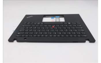 Lenovo 5M11L93026 C-Cover with keyboard, Italian, Black, Backlight, WWAN, UK