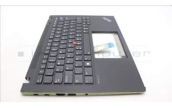 Lenovo 5M11L93058 MECH_ASM KBD Cc SLV BL (CHY) UK WWAN BK