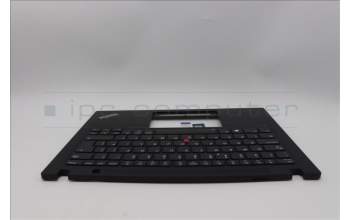 Lenovo 5M11L93092 C-Cover with keyboard, UK English, Black, Backlight, WWAN, UK