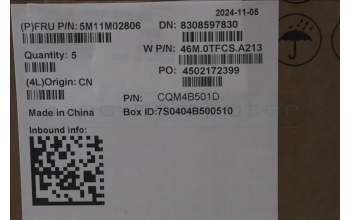 Lenovo 5M11M02806 C-Cover with keyboard, Nordic, Backlight, UK