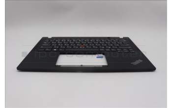 Lenovo 5M11M02995 C-Cover with keyboard, Russian, Black, US