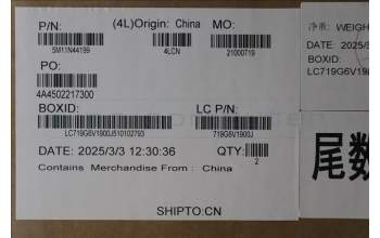 Lenovo 5M11N44199 Bottom mesh Assy,T5 Gen10