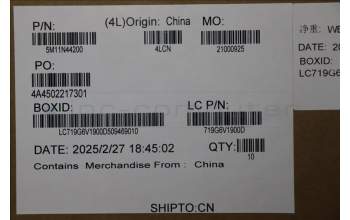 Lenovo 5M11N44200 Side Panel R Assy ,Blk,T5 G10