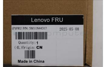 Lenovo 5M11N44317 FRU, MECH_ASM, S-IO COVER M90-6