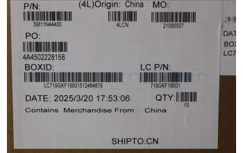 Lenovo 5M11N44400 CPUCooler-Base-Cvr-Mod_HX_LCFC