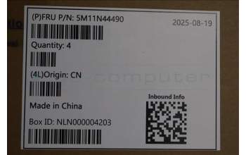 Lenovo 5M11N44490 Mechw/o FrontBezelAsm,TC08AKP10