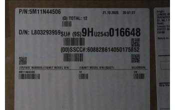 Lenovo 5M11N44506 Side Panel L Glass,LOQ 26L