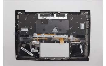 Lenovo 5M11N61089 C-Cover with keyboard, Estonian, Deep Black, FingerPrint Reader, WLAN, UK