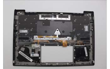 Lenovo 5M11N61104 C-Cover with keyboard,Nordic,Deep Black,FingerPrint Reader,WLAN