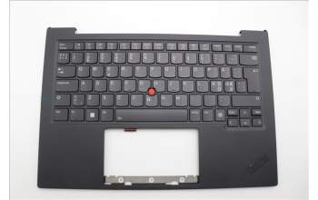 Lenovo 5M11N61104 C-Cover with keyboard, Nordic, Deep Black, FingerPrint Reader, WLAN, UK